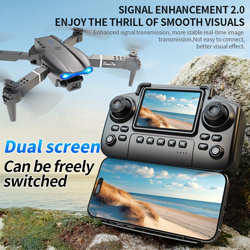 Nowy, składany dron E99 PRO MA – Drone Camera Professional recenzja i cena